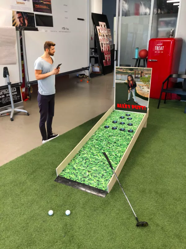 Alley Putt Game Virtual