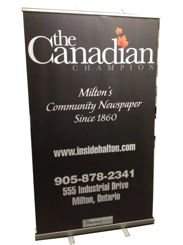 Rollup banner Canadian