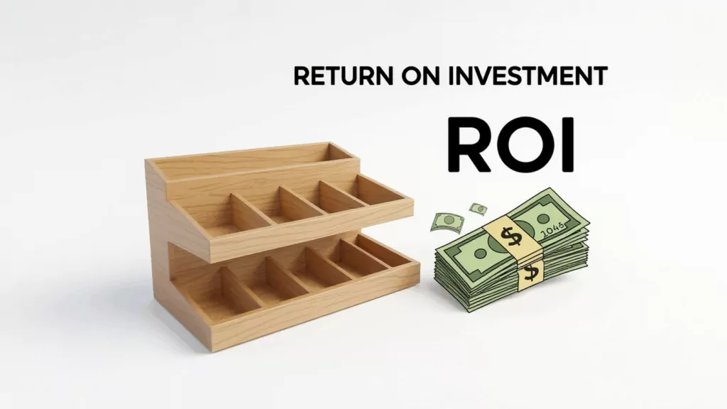 countertop display roi