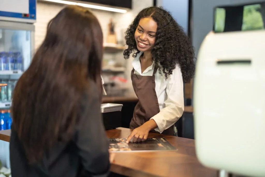 small biz owner and barista