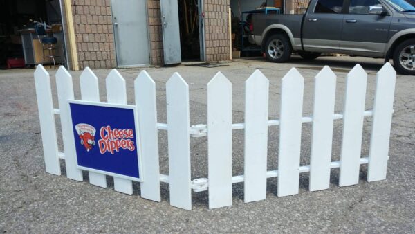 Branded Picket fence
