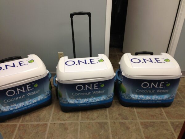 Custom branded camping coolers