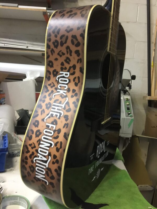 Wrapped Acoustic guitar