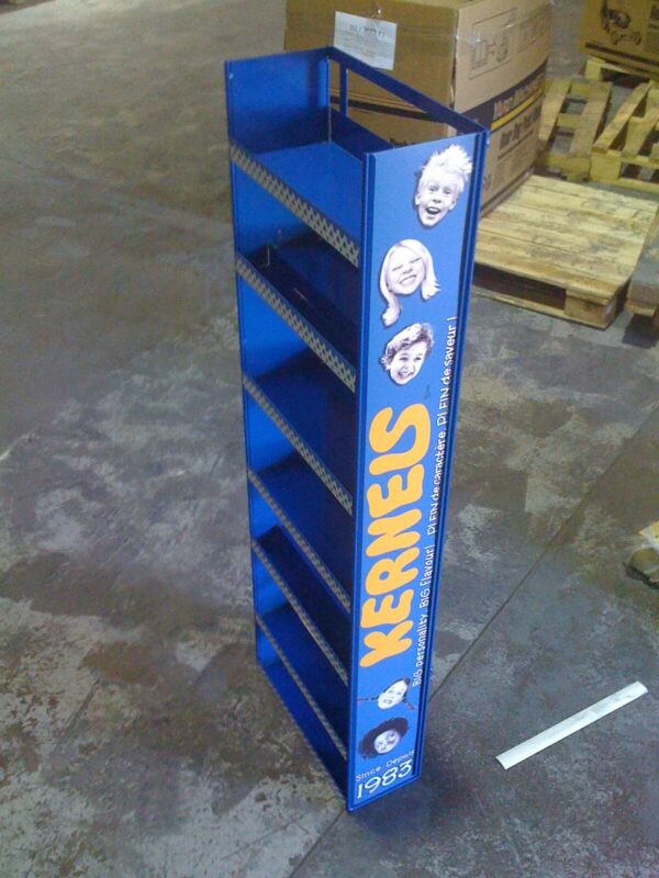 Metal endcap displays