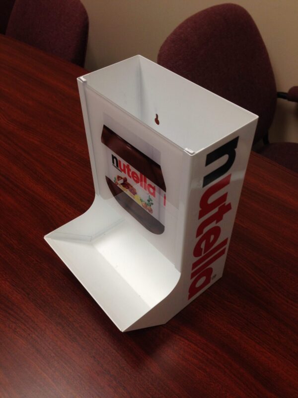 Metal table top display