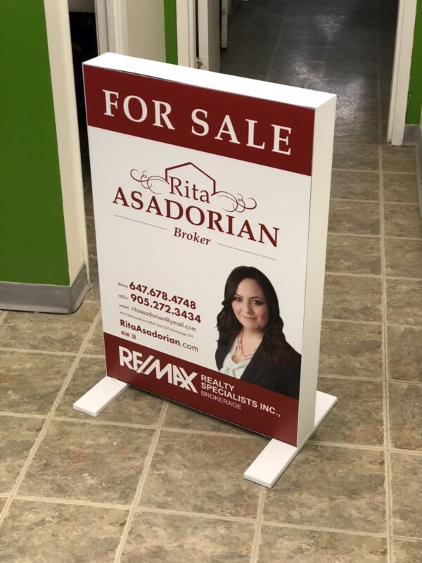 Real estate sign