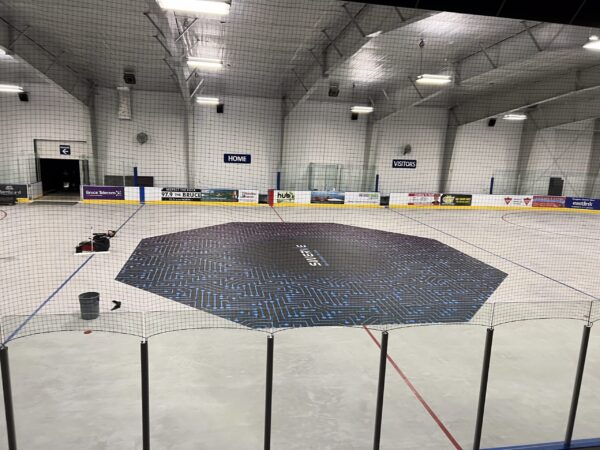 Arena floor graphics