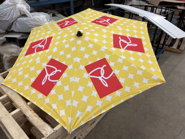 Custom branded umbrellas