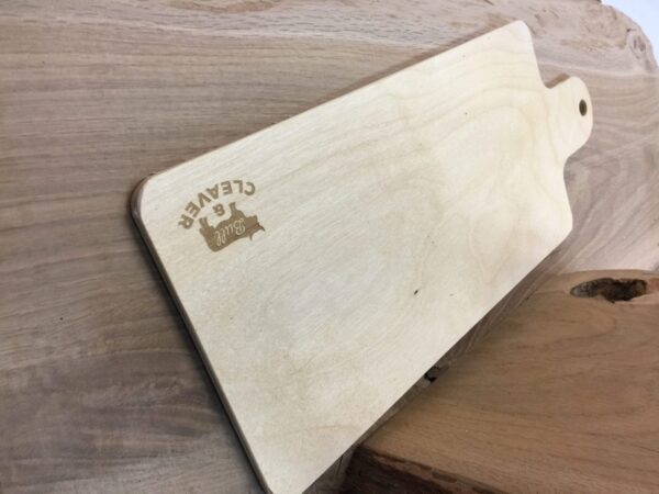 Laser engraved charcuterie